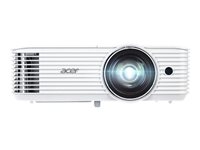 Acer S1386WH - DLP projector - 3600 lumens - WXGA (1280 x 800) - 16:10 - 720p