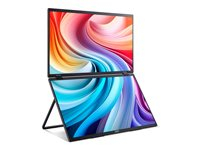 Acer PD193Q Ebmiuux - PD3 Series - LCD monitor - 19" (18.5" viewable) - portable - 1920 x 1080 Full HD (1080p) @ 60 Hz - IPS - 250 cd/m² - 4 ms - HDMI, 2xUSB-C - speakers - black