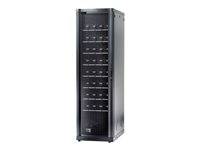 APC Symmetra PX Extended Run Premium Battery Cabinet Fully Populated w/ Battery Modules - Boîtier de piles - CA 208 V - 8 x batterie - noir - pour Symmetra 6kVA, 8KVA, 8KVA (Expandable to 16KVA), 8kVA Scalable to 8kVA N+1