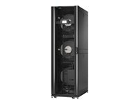 APC InRow RC - Eau glacée de système de refroidissement d'air conditionnée de rack - 460 - 480 V - noir - 42U