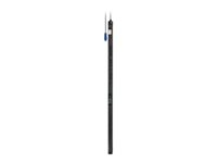 APC EasyPDU EPDU1116SMBO - Unité de distribution secteur (rack-montable) - compteur par prise avec commutation - CA 200/208/230 V - 3680 VA - monophasé - Ethernet 10/100, RS-485, serial - entrée : IEC 60309 2P+E - connecteurs de sortie : 24 (20 x IEC 60320 C13, 4 x IEC 60320 C19) - 0U - 3 m cordon - noir