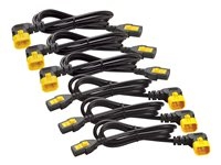 APC - Câble d'alimentation - power IEC 60320 C13 pour IEC 60320 C14 - 10 A - connecteur à 90 ° - noir - Amérique du Nord - pour P/N: SCL500RMI1U, SCL500RMI1UC, SCL500RMI1UNC, SMTL1500RMI3UC, SMTL750RMI2UC, SRT1500RMXLI