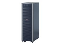 APC Symmetra LX 16kVA N+1 Extended Run Tower - Tableau d'alimentation - CA 220/230/240/380/400/415 V - 11.2 kW - 16000 VA - pas de batterie - Ethernet 10/100, RS-232 - connecteurs de sortie : 1 - noir, argent