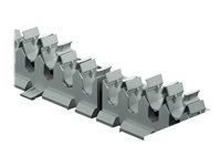 Schneider Actassi - Panneau de patch arrière organisateur de câbles - montable sur rack - gris clair - 19" (pack de 4)