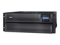 APC Smart-UPS - Onduleur (rack-montable) - CA 120 V - 2700 Watt - 2880 VA - monophasé - 1 x batterie - USB, serial - connecteurs de sortie : 3 - 4U - noir - Conformité TAA