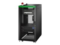 Schneider Electric Easy Micro Data Center - Rack armoire - configuration du boîtier de base - 24U