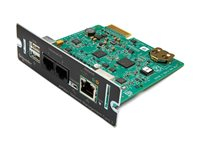 Schneider Electric Network Management Card 3 with Environmental Monitoring - Carte de supervision distante - Gigabit Ethernet