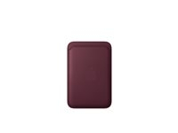 IPHONE FINEWOVEN WALLET BURGUNDY-ZML