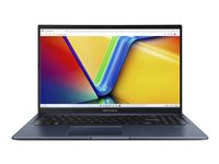 ASUS VivoBook 15 X1504ZA-NJ1065W - Conception de charnière à 180 degrés - Intel Core i7 - 1255U / jusqu'à 4.7 GHz - Win 11 Home - Carte graphique Intel Iris Xe - 16 Go RAM - 512 Go SSD NVMe - 15.6" 1920 x 1080 (Full HD) - Wi-Fi 6E, Bluetooth - bleu calme - clavier : Belge