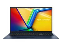 ASUS VivoBook 17 X1704ZA-AU044W - Conception de charnière à 180 degrés - Intel Core i5 - 1235U / jusqu'à 4.4 GHz - Win 11 Home - Carte graphique Intel Iris Xe - 8 Go RAM - 512 Go SSD NVMe - 17.3" 1920 x 1080 (Full HD) - Wi-Fi 6E - bleu calme - clavier : AZERTY