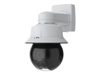 AXIS Q6318-LE 60 Hz - Caméra de surveillance réseau - PIZ - extérieur - à l'épreuve du vandalisme / résistant aux intempéries - couleur (Jour et nuit) - 3840 x 2160 - 4K - diaphragme automatique - motorisé - GbE - H.264B, H.264M, H.264H, H.265, MJPEG - High PoE Class 6