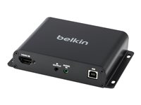 Belkin - KVM / audio-uitbreider - zender - DisplayPort, HDMI - over glasvezel - USB - 6 poorten - maximaal 300 m - TAA Compliant