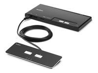 Belkin Modular Secure Single Head - Commutateur KVM - 2 x KVM port(s) - 1 utilisateur local - de bureau - Conformité TAA
