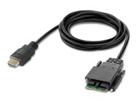 Belkin Secure Modular HDMI Single Head Console Cable - HDMI-kabel - TAA Compliant - HDMI male - 91.4 cm - 4K ondersteuning, actief