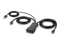 Belkin Secure Modular Mini DP Dual Head Host Cable - Videokabel - Mini DisplayPort (M) - 1.83 m
