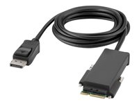 Belkin Secure Modular DP Single Head Console Cable - DisplayPort kabel - TAA Compliant - DisplayPort (M) - 1.83 m - 4K ondersteuning, actief