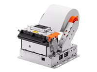 BIXOLON BK3-21 - Imprimante pour kiosque - Noir et blanc - thermique direct - Rouleau (6 cm) - 203 dpi - jusqu'à 250 mm/sec - USB 2.0, série - outil de coupe - capteur de détection de papier, détecteur de capot ouvert, capteur presque fin de papier, détecteur de marque noire