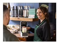 Brother TD-2350D203 - Label/receipt printer - B/W - direct thermal - Roll (6.3 cm) - 203 dpi - up to 152.4 mm/sec - Wi-Fi(n), Bluetooth 5.2, LAN, USB 2.0, USB host