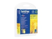 Brother LC1100HYYBP - Haute capacité - jaune - original - blister - cartouche d'encre - pour Brother DCP-6690CW, MFC-5890CN, MFC-6490CW
