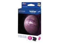Brother LC1220M - Magenta - original - blister with acoustic / electromagnetic alarm - ink cartridge - for Brother DCP-J525W, DCP-J725DW, DCP-J925DW; MyMio MFC-J825N