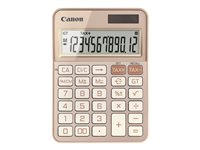 Canon KS-125KB - Bureaurekenmachine - 12 cijfers - zonnepaneel, batterij - rosegoud