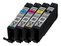 Canon CLI-581XXL C/M/Y/BK Multi Pack - Pack de 4 - 11.7 ml - Very High Yield - noir, jaune, cyan, magenta - original - coque avec sécurité - réservoir d'encre - pour PIXMA TS6251, TS6350, TS6351, TS705, TS8252, TS8350, TS8351, TS8352, TS9550, TS9551
