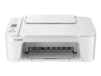 Canon PIXMA TS3751i - Multifunction printer - colour - ink-jet - Legal (216 x 356 mm)/A4 (210 x 297 mm) (original) - A4/Legal (media) - up to 7.7 ipm (printing) - 60 sheets - Wi-Fi(n), USB 2.0 - white