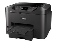 Canon MAXIFY MB2750 - Multifunctionele printer - kleur - inktjet - A4 (210 x 297 mm), Legal (216 x 356 mm) (origineel) - A4/Legal (doorsnede) - maximaal 22 ppm LED - maximaal 24 vel per minuut (printend) - 500 vellen - 33.6 Kbps - LAN, Wi-Fi(n), USB host, USB 2.0