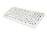 CHERRY G80-1800 - Clavier - PS/2, USB - QWERTY - US - gris clair