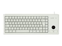 CHERRY Compact-Keyboard G84-4400 - Clavier - PS/2 - Allemand - gris clair