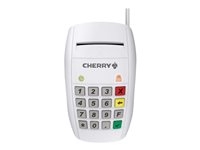 CHERRY SmartTerminal ST-2100 - SMART card reader - USB - white
