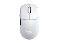 CHERRY Xtrfy M68 Pro - Souris - optique - 5 boutons - sans fil - 2.4 GHz - récepteur sans fil USB - blanc