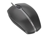 CHERRY GENTIX SILENT - Mouse - optical - 3 buttons - wired - USB - black