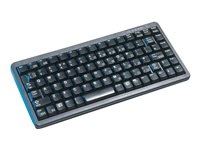 CHERRY Compact-Keyboard G84-4100 - Clavier - PS/2, USB - Français - noir