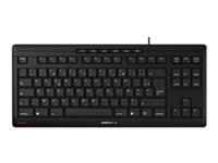 CHERRY STREAM KEYBOARD TKL - Toetsenbord - USB - AZERTY - Frans - toetsschakelaar: CHERRY SX - zwart