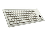 CHERRY Compact-Keyboard G84-4400 - Clavier - PS/2 - Anglais - gris clair