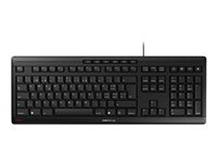 CHERRY STREAM CLAVIER - Clavier - USB - Suisse - commutateur : CHERRY SX - noir