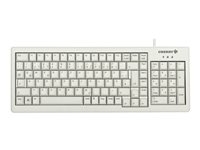CHERRY XS Complete G84-5200 - Toetsenbord - PS/2, USB - Frans - lichtgrijs
