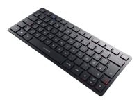 CHERRY KW 9200 MINI - Clavier - sans fil - 2.4 GHz, Bluetooth 5.0 - AZERTY - Français - commutateur : CHERRY SX - noir