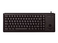 CHERRY Compact-Keyboard G84-4400 - Toetsenbord - USB - pan-Scandinavisch - zwart