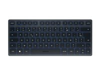CHERRY KW 7100 MINI BT - Toetsenbord - draadloos - Bluetooth 5.1 - AZERTY - Frans - toetsschakelaar: CHERRY SX