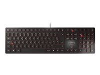 CHERRY KC 6000 SLIM - Clavier - USB - Français - commutateur : CHERRY SX - noir