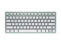 CHERRY KW 7100 MINI BT - Clavier - sans fil - Bluetooth 5.1 - QWERTY - Europe - commutateur : CHERRY SX - vert agave