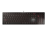 CHERRY KC 6000 SLIM - Keyboard - USB - English - key switch: CHERRY SX - black