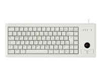CHERRY Compact-Keyboard G84-4400 - Clavier - USB - Anglais - gris clair