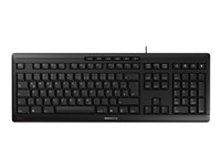CHERRY STREAM - Clavier - sans fil - 2.4 GHz - Espagnol - commutateur : CHERRY SX - noir