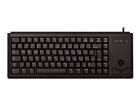 CHERRY Compact-Keyboard G84-4400 - Clavier - PS/2 - Allemand - noir