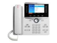 Cisco IP Phone 8861 - Téléphone VoIP - IEEE 802.11a/b/g/n/ac (Wi-Fi) - SIP, RTCP, RTP, SRTP, SDP - blanc