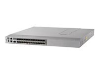 Cisco MDS 9124V - Switch - Beheerd - 24 x 64Gb Fibre Channel SFP+ - luchtstroom van achterkant naar voorkant - rack-uitvoering - met 24x 64 Gbps SW SFP+ transceiver