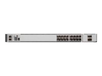 Cisco Catalyst 9500 - Network Advantage - commutateur - C3 - Géré - 16 x 10 Gigabit Ethernet + 8 x 10 Gigabit SFP+ - Montable sur rack - avec Cisco Catalyst 9500 8 x 10GE Network Module (C9500-NM-8X)